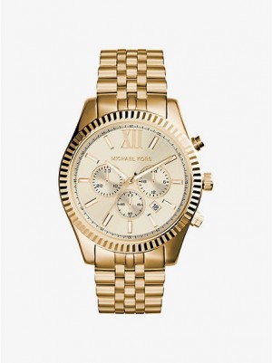 Orologi Michael Kors Lexington Uomo Oro | 697102-YXG