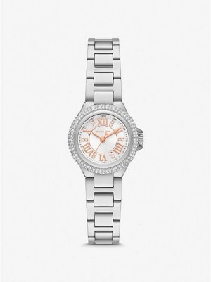 Orologi Michael Kors Mini Camille Pave Donna Argento | 072493-OBH