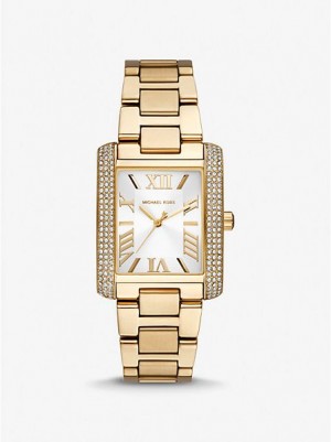 Orologi Michael Kors Oversized Emery Pave Donna Oro | 381702-FIM