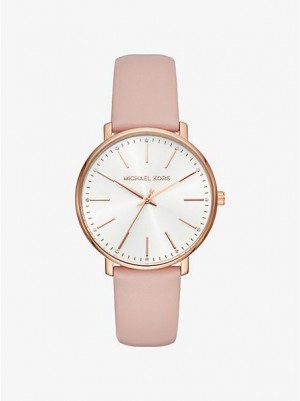 Orologi Michael Kors Pyper Pelle Donna Rosa Oro | 025814-FAK