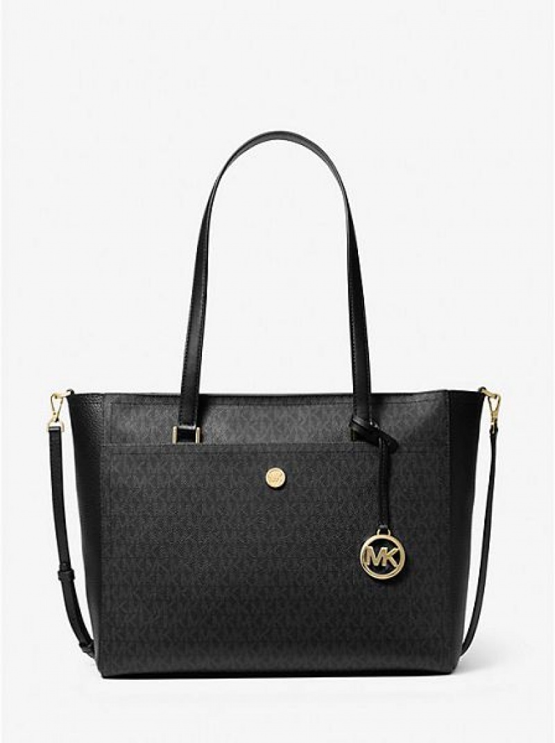 Borse Tote Michael Kors Maisie Large Logo 3-in-1 Donna Nere | 539726-KAU