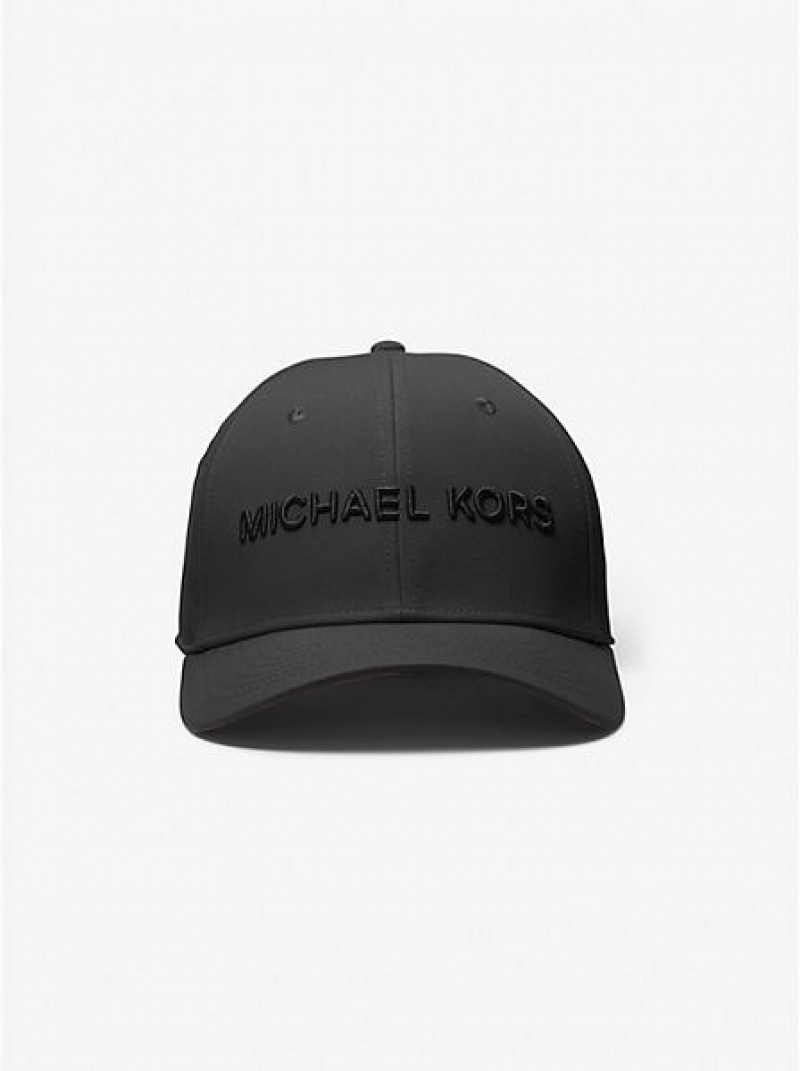 Cappelli Michael Kors Embroidered Baseball Uomo Nere | 073528-GLU