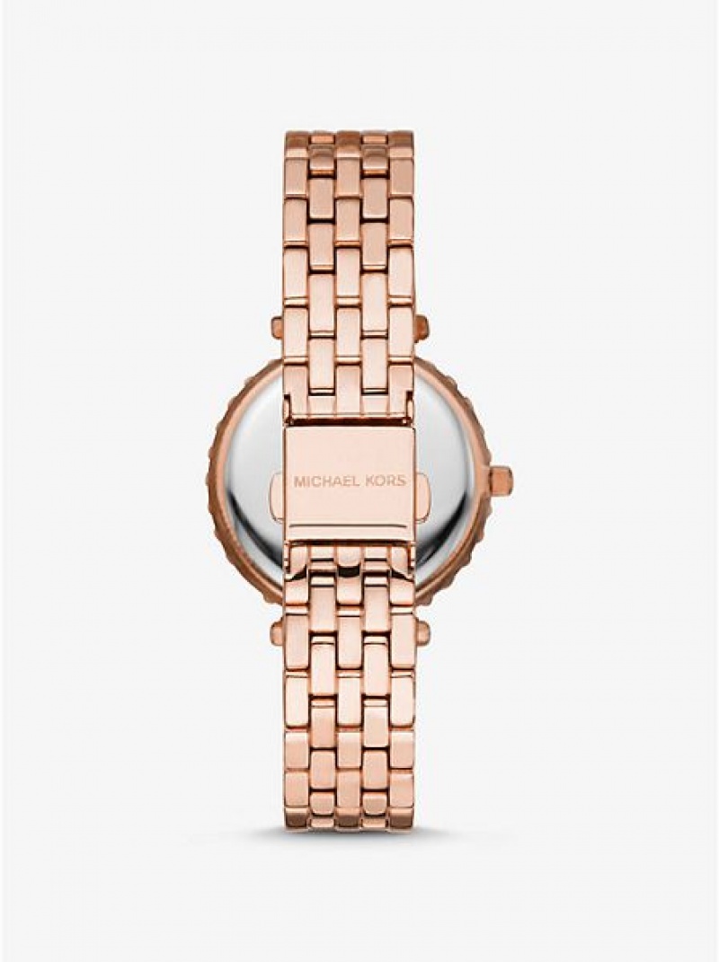 Orologi Michael Kors Darci Pave Donna Rosa Oro | 902473-HJZ