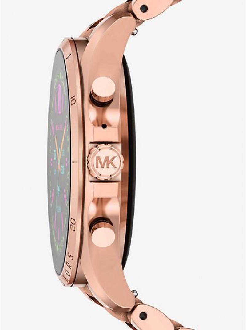 Orologi Michael Kors Gen 6 Bradshaw Smart Uomo Rosa Oro | 285403-KSZ