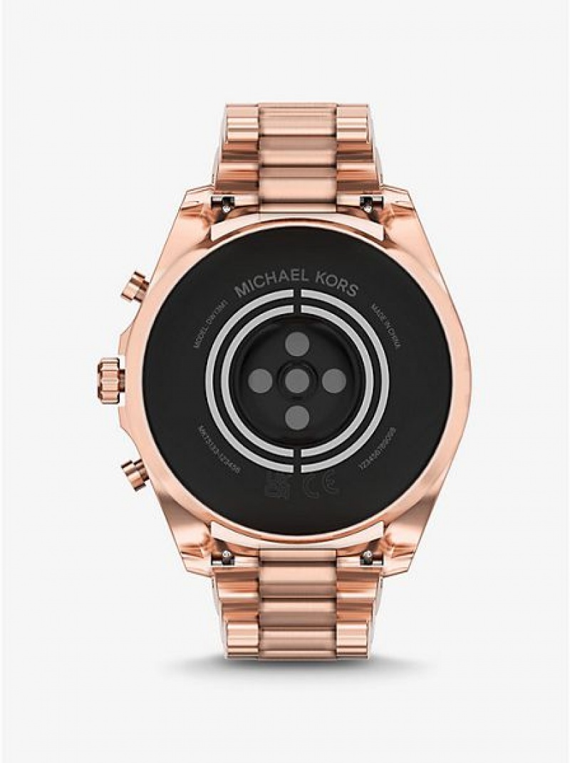 Orologi Michael Kors Gen 6 Bradshaw Smart Uomo Rosa Oro | 285403-KSZ