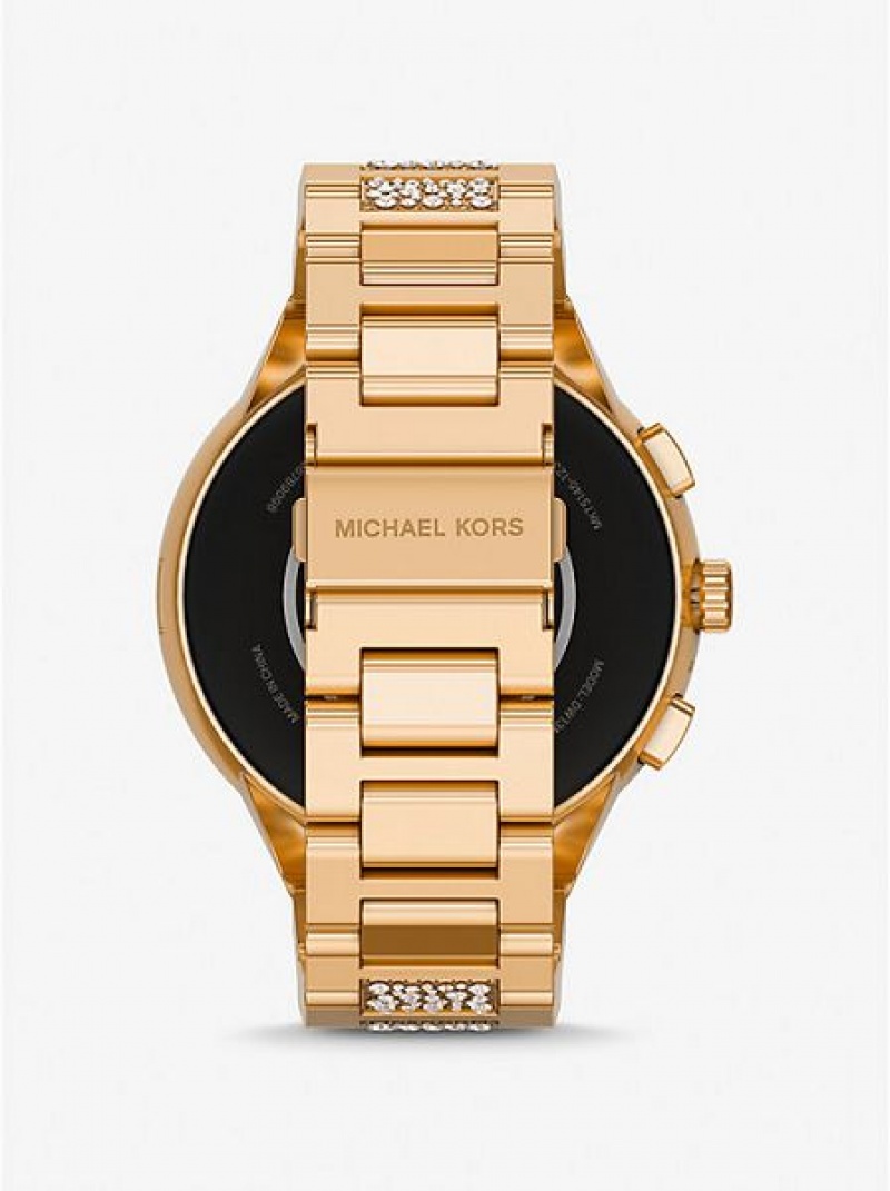 Orologi Michael Kors Gen 6 Camille Pave Smart Uomo Oro | 568913-RSO