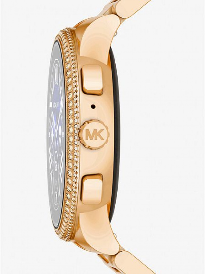 Orologi Michael Kors Gen 6 Camille Pave Smart Uomo Oro | 364917-OPD