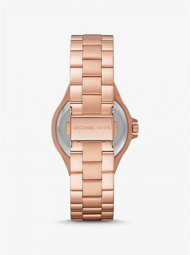 Orologi Michael Kors Lennox Pave Donna Rosa Oro | 709361-NPT