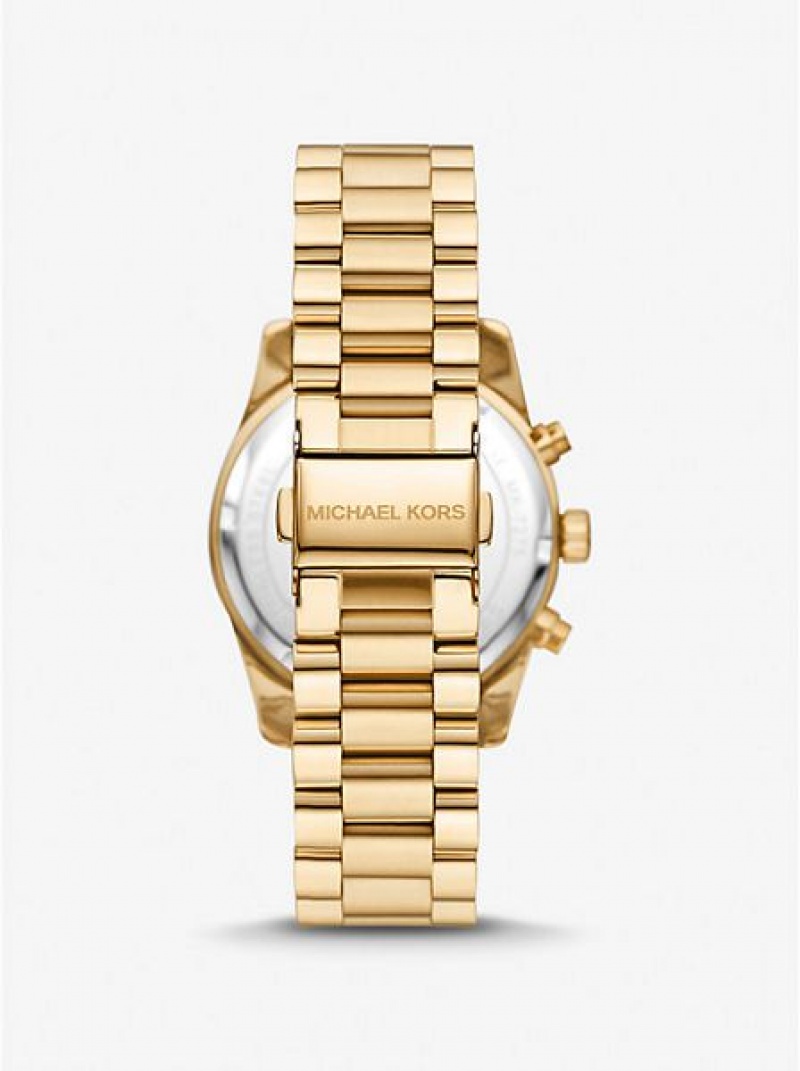 Orologi Michael Kors Lexington Pave Donna Oro | 817635-JBN