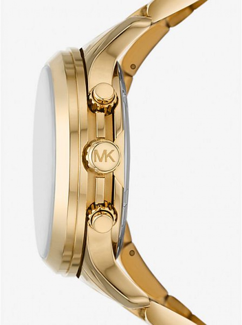 Orologi Michael Kors Limited-edition Runway 18k Stainless Steel Wrap Donna Oro | 847921-HPX