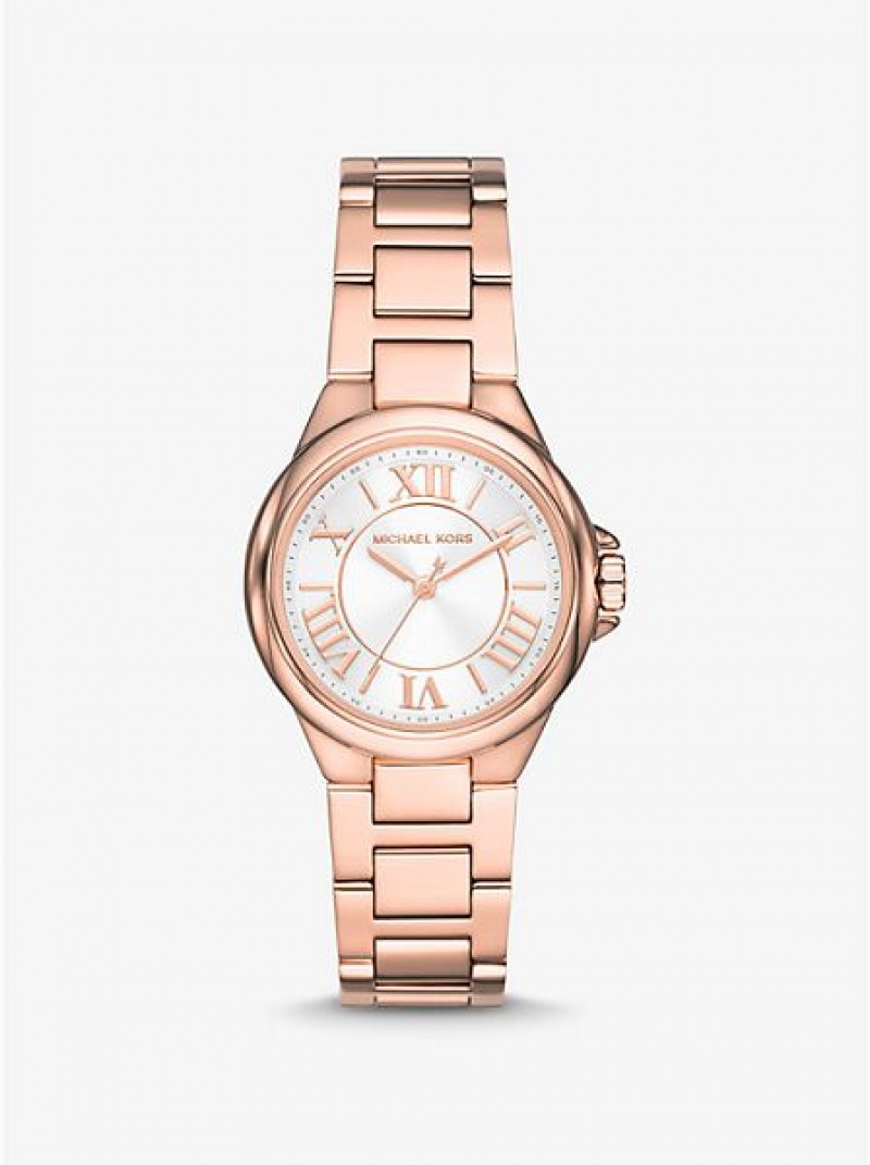 Orologi Michael Kors Mini Camille Donna Rosa Oro | 917645-OFV