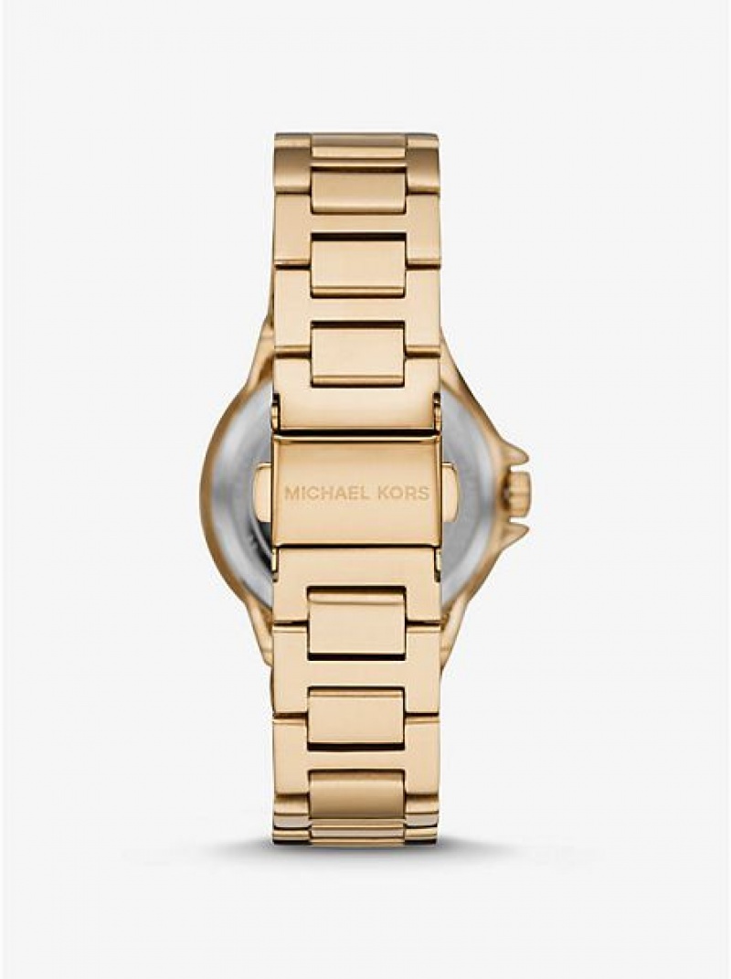 Orologi Michael Kors Mini Camille Pave Donna Oro | 569734-GRT