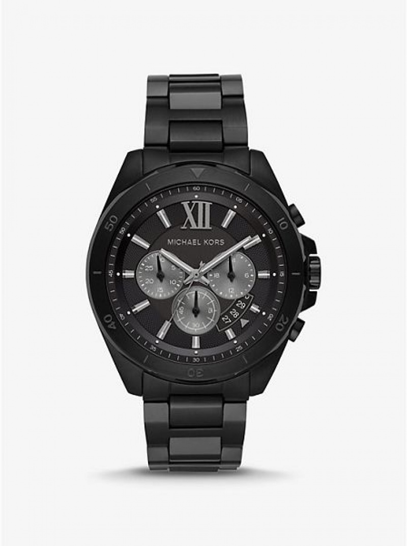 Orologi Michael Kors Oversized Brecken Uomo Nere | 851397-AIY