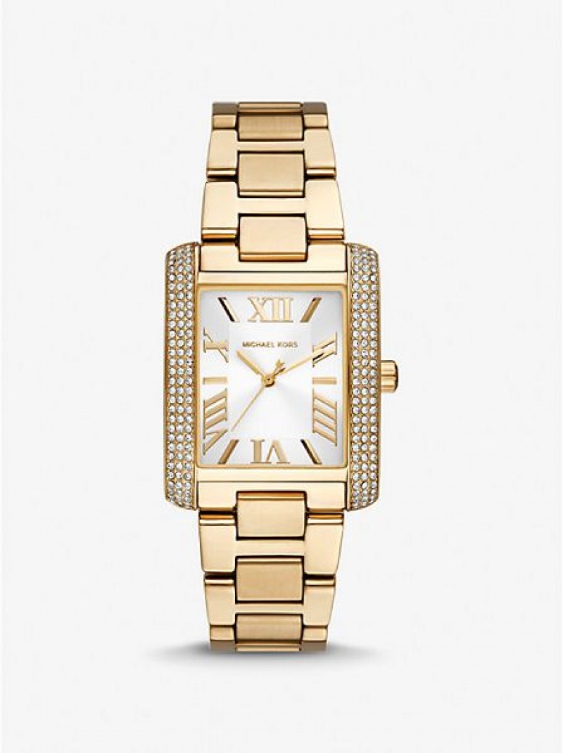 Orologi Michael Kors Oversized Emery Pave Donna Oro | 381702-FIM