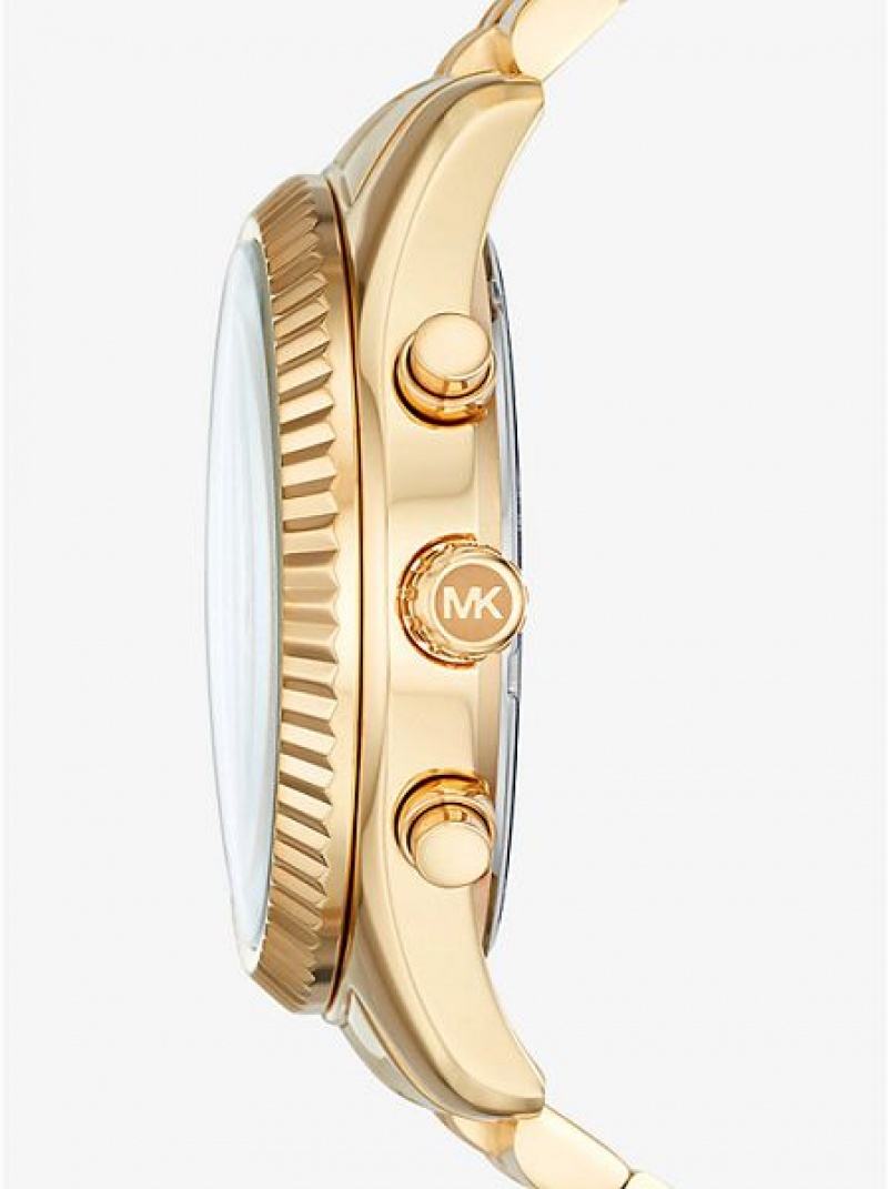 Orologi Michael Kors Oversized Lexington Donna Oro | 519780-ANL