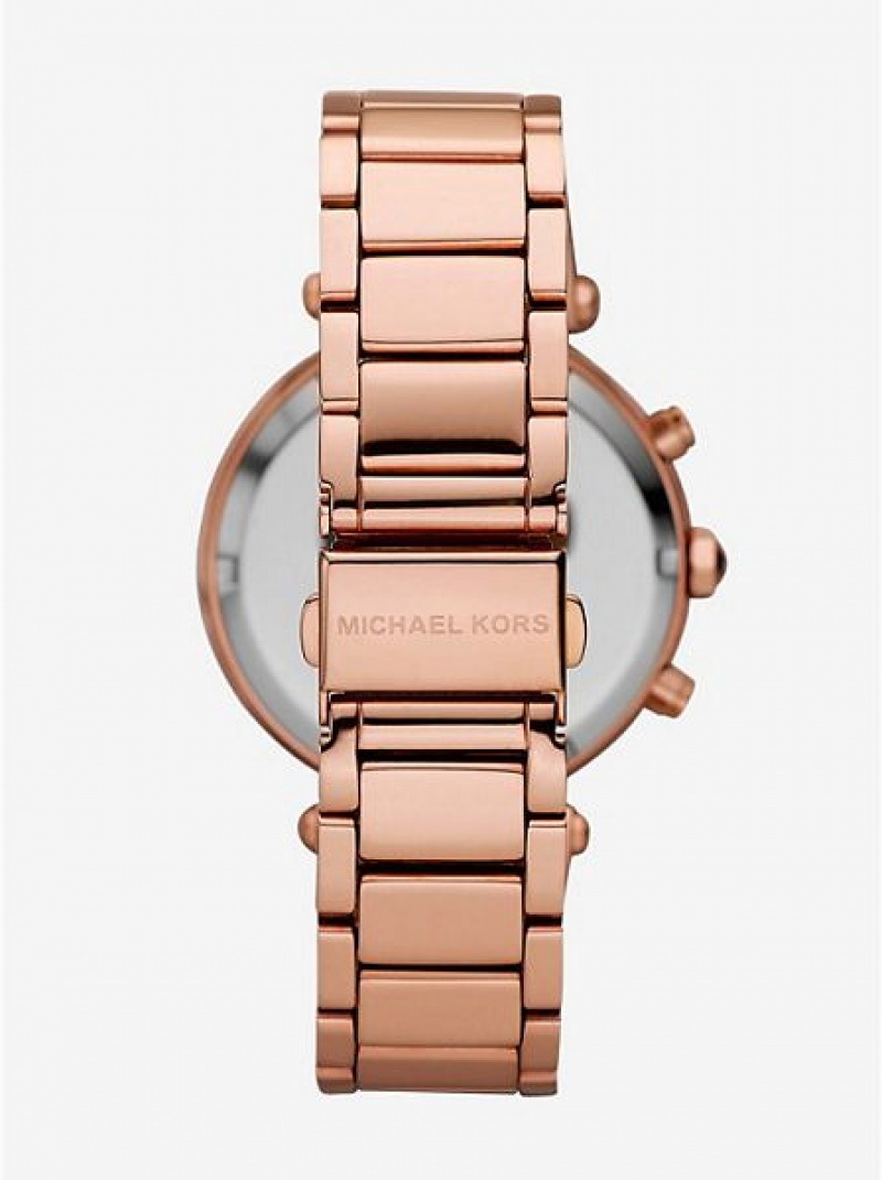 Orologi Michael Kors Parker Donna Rosa Oro | 925130-UWJ