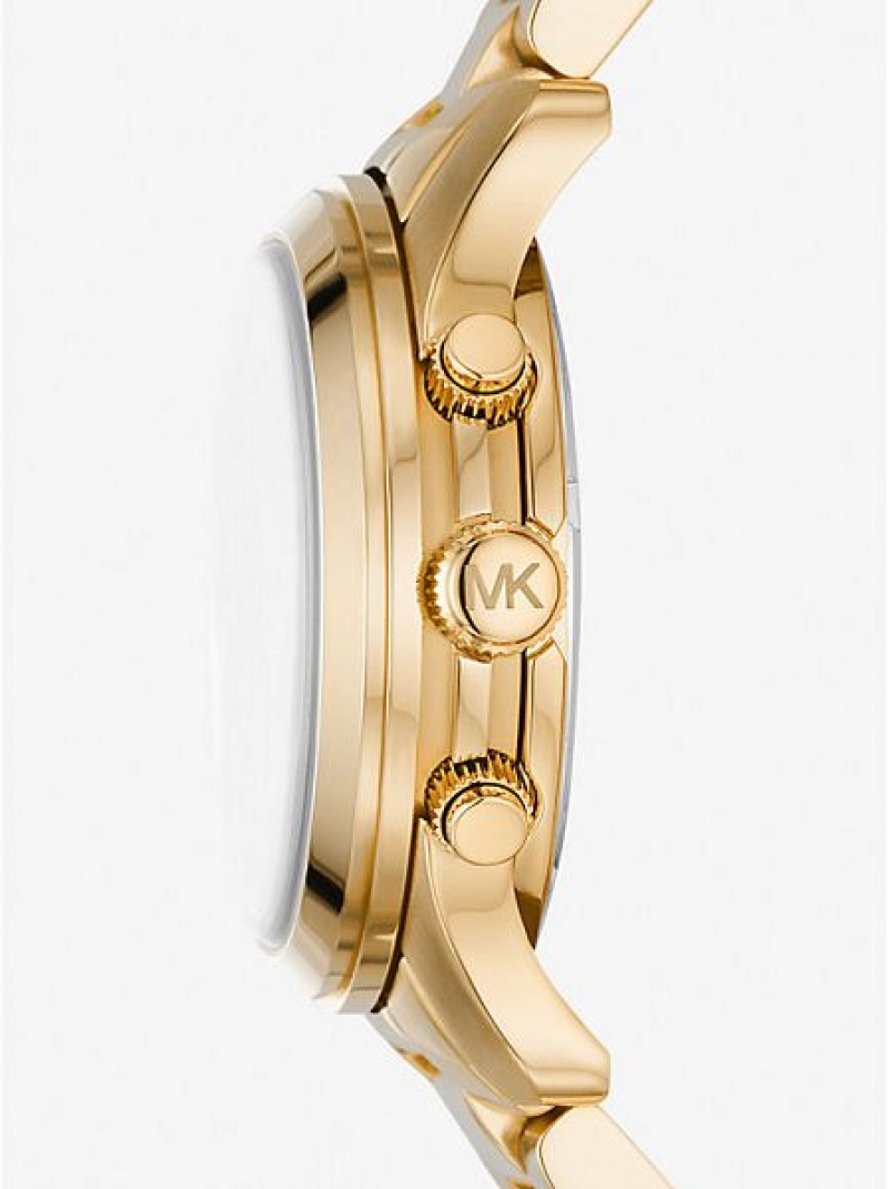 Orologi Michael Kors Runway Donna Oro | 273185-JNW