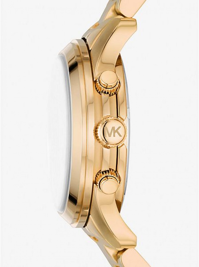 Orologi Michael Kors Runway Donna Oro | 493027-DMK