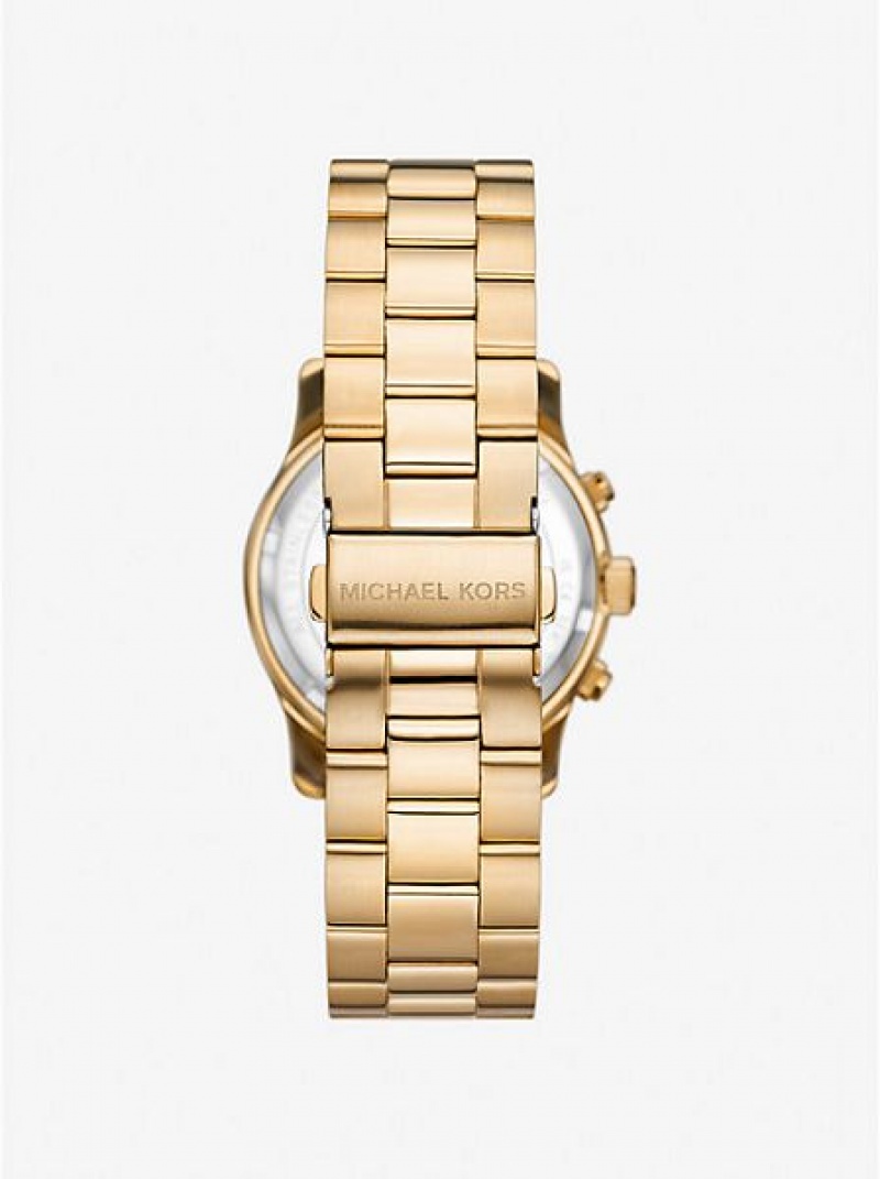 Orologi Michael Kors Runway Donna Oro | 493027-DMK