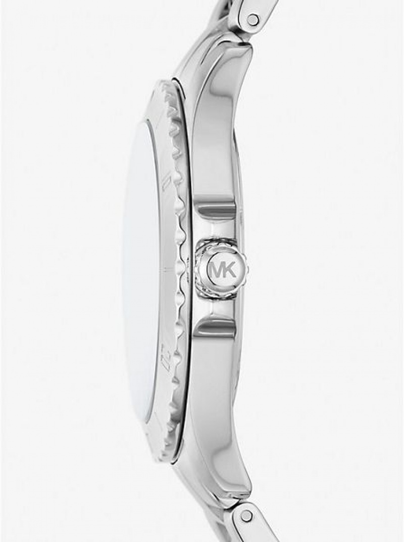 Orologi Michael Kors Slim Everest Donna Argento | 580396-KPY