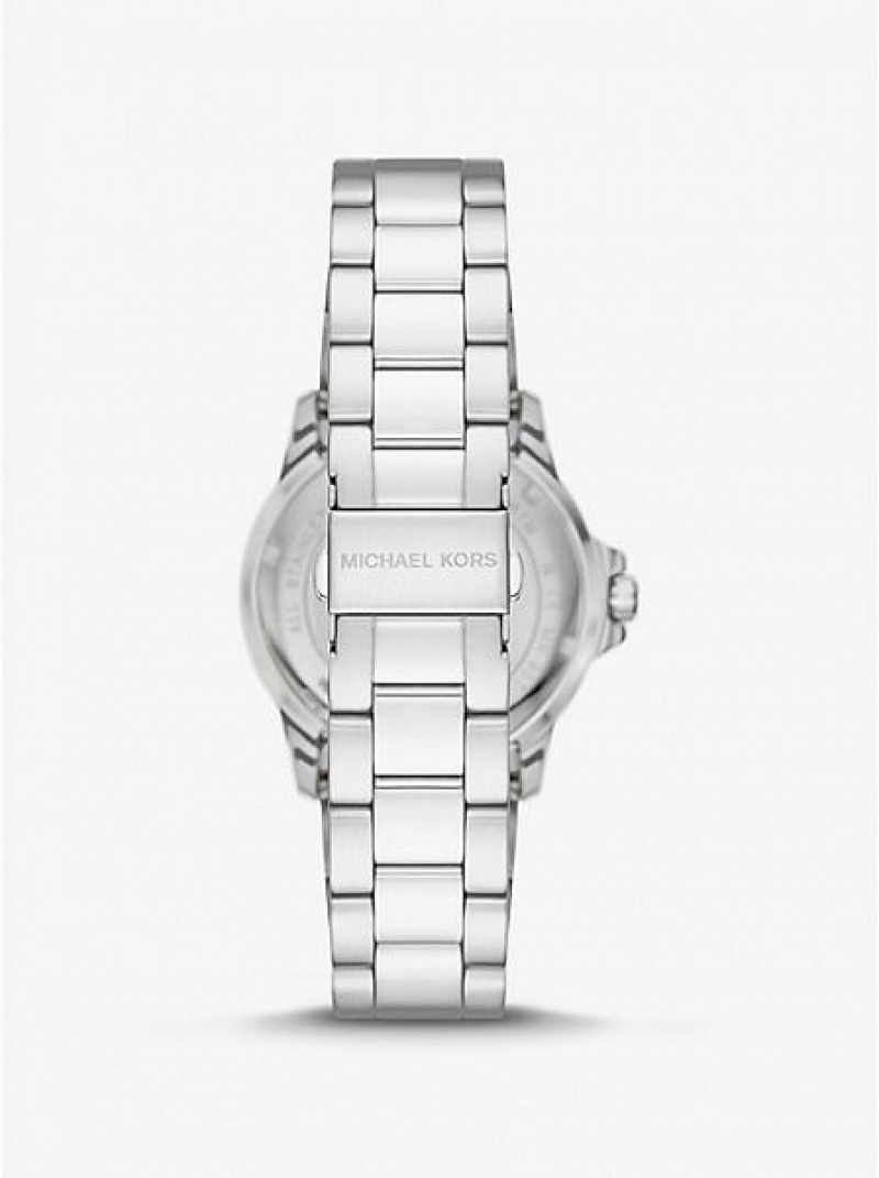 Orologi Michael Kors Slim Everest Donna Argento | 580396-KPY