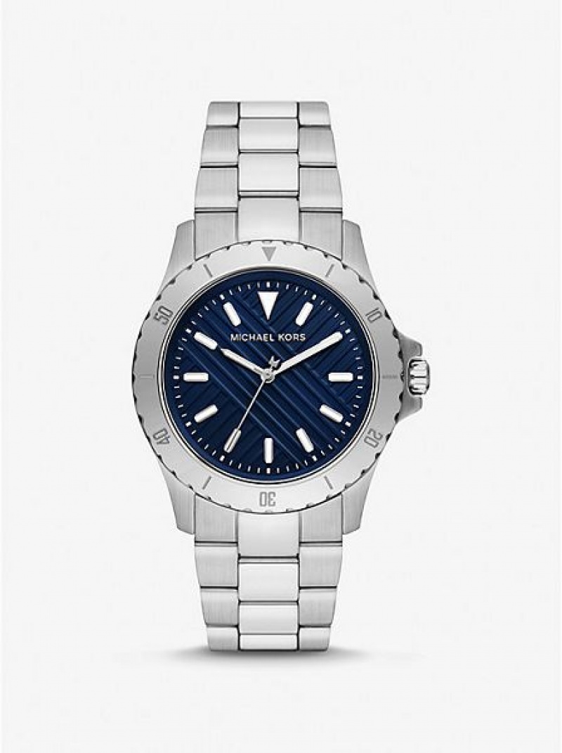 Orologi Michael Kors Slim Everest Donna Argento | 580396-KPY