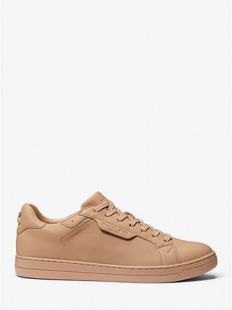 Sneakers Michael Kors Keating Pelle Uomo Marroni | 950412-WGT