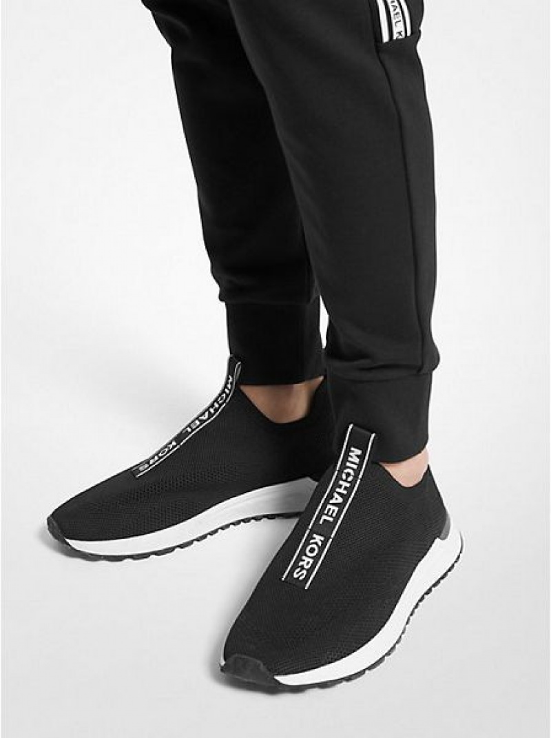 Sneakers Michael Kors Miles Stretch Knit Uomo Nere | 728395-JEC